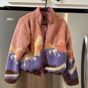 Target Wild Fable teddy jacket